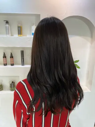 カラー うる艶ワンカラー/ 似合わせ　中野拓侍のヘアスタイル