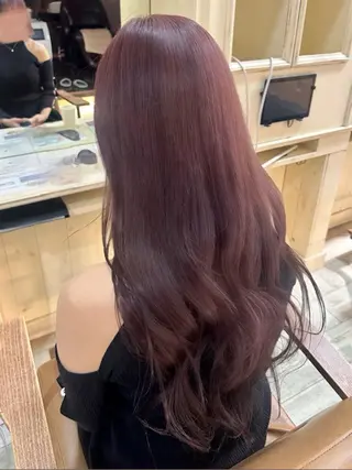 ロング カラー 🍒高崎/暖色カラー 🍒/近藤莉々香のヘアスタイル