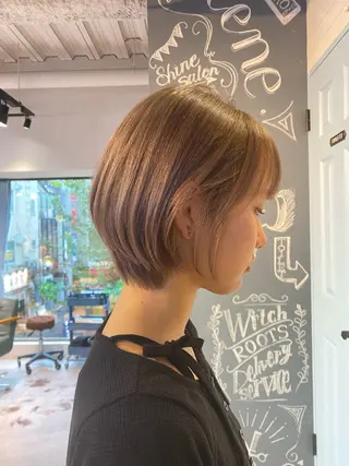 ショート GO TODAY SHAiRE SALON 原宿Stella店所属・𓍯柔らかhair 𓍯 yukinoのヘアスタイル