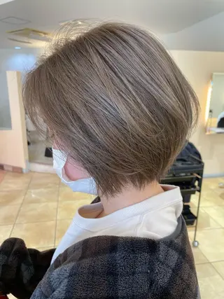 ショート 池田 早穂のヘアスタイル