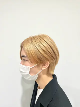 ミディアム カラー ヘアアレンジ メンズ 艶カラー の達人のヘアスタイル