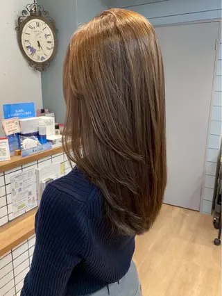 ロング Misaki/坂戸/ 艶カラーのヘアスタイル