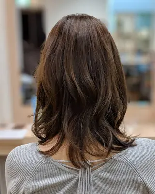 ミディアム アグヘアーヴィズ 永山店所属・菅原 涼のヘアスタイル