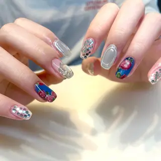 ネイル 新井 ひなののネイルデザイン