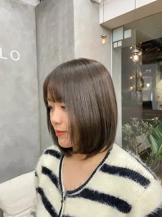 ショート BELO 大阪店所属・BELO OSAKA カエデのヘアスタイル