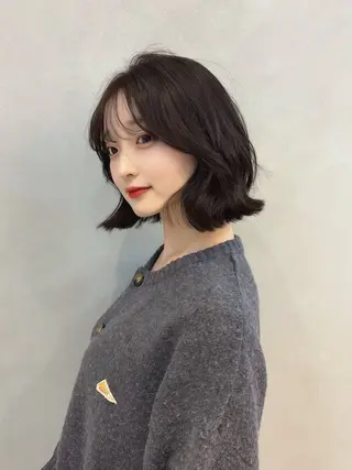 ショート 🍒韓国風ボブ🍒 syoのヘアスタイル