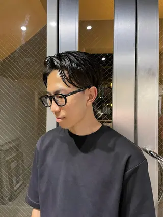 ショート メンズ ミルクティーベージュ ブリーチ🖤サヤカのヘアスタイル