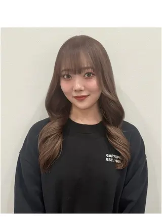 ロング カラー 暖色カラー・メンズ 🫧Harukaのヘアスタイル