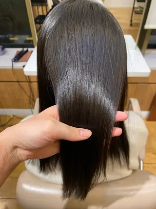 セミロング カラー パーマ ヘアアレンジ レイヤー/メンズ🥑 マエダアズミ🥑のヘアスタイル