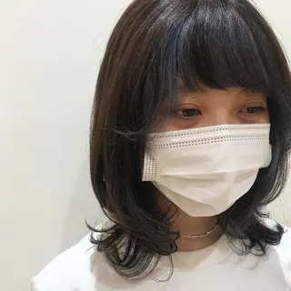セミロング M.SLASH AVEDA 自由が丘所属・🌱艶髪カラー🌱 Karinのヘアスタイル