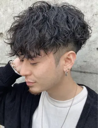 パーマ メンズ 🎀メンズパーマ☆ 艶カラー☆Syuriのヘアスタイル