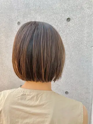 ショート 山崎 彩音のヘアスタイル