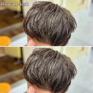 ショート カラー メンズ 🔮メンズ縮毛矯正 毛流れパーマ💎竹永のヘアスタイル