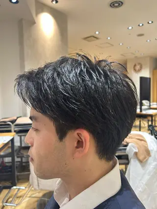 メンズ Fizelle あべのルシアス店所属・fizelle天王寺 井上椋介のヘアスタイル