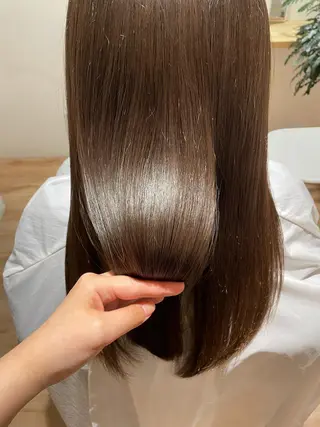 ロング スパニスト 生駒(いこま)のヘアスタイル