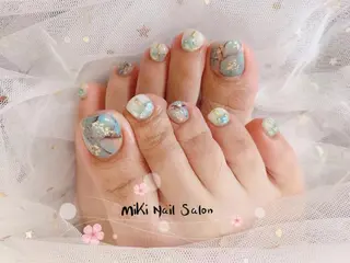 ネイル MiKi Nai池袋 長さだし得意のネイルデザイン