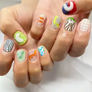 ネイル MiRanda Nail所属・MiRanda 保坂 舞のネイルデザイン