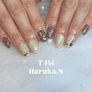 ネイル はあとねいる天王町店所属・HARUKA 🐼のネイルデザイン