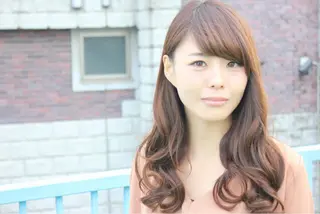 ロング カラー パーマ 代表　YUKI ☆のヘアスタイル