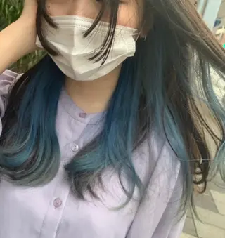 ロング カラー SHIAN 八王子👼鬼塚さやかのヘアスタイル