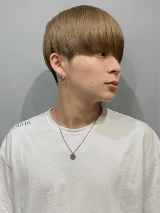 ショート 山中 瞬のヘアスタイル