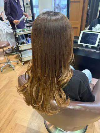 ロング 溝口 槙里也のヘアスタイル