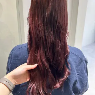 ロング カラー チアキ ジュリのヘアスタイル