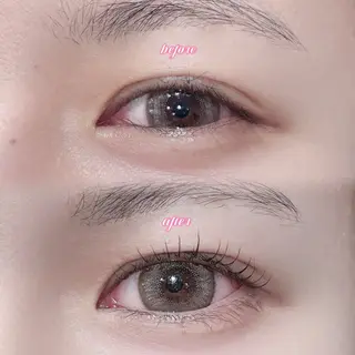 マツエク・マツパ 🇰🇷束感まつパ/ 美眉🍒ྀི心斎橋のマツエク・マツパデザイン