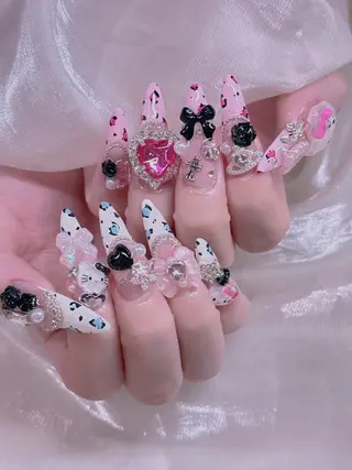 ネイル 長さだし専門店 M2　rikaのネイルデザイン