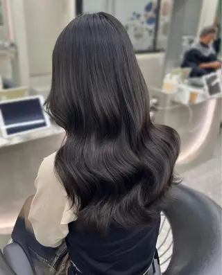 ロング 🎀透明感ブラウ ンshizuka🎀のヘアスタイル