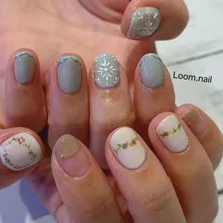 ネイル Loom所属・hrd manamiのネイルデザイン