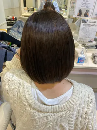 ミディアム Ash志木/TOP 宮崎 瑠菜のヘアスタイル