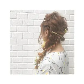 ヘアアレンジ FEERIE AVEDA ARIAKE所属・LUMIA/オーナー 西田わかばのヘアスタイル