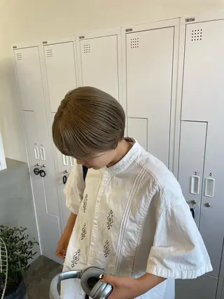 ショート amu所属・立野 莉央のヘアスタイル