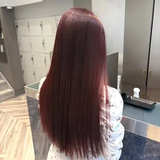 ロング カラー 李 文のヘアスタイル