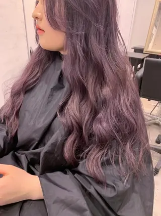 ロング カラー ヘアアレンジ BANK'S hair所属・💐ケラチン 髪質改善寺坂雄飛💐のヘアスタイル