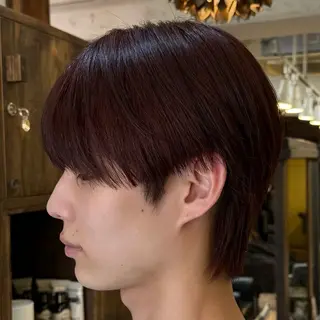 カラー メンズ 韓国ヘア🫧艶カラー 🫧髪質改善/オオヤのヘアスタイル