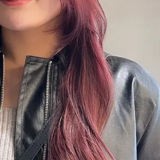 ロング カラー Rui/透明感カラー 暖色/レイヤーカットのヘアスタイル