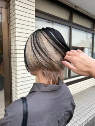 ショート カラー sept.【セプト】所属・Hattori Ryukiのヘアスタイル