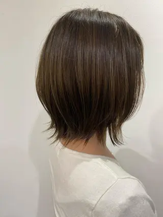 ショート カラー パーマ ヘアアレンジ ネイル マツエク・マツパ アイブロウ merc.🌿✨ いとうりかのヘアスタイル