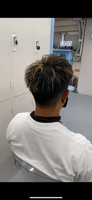 ショート カラー パーマ メンズ メンズ支持率NO.1 マサキのヘアスタイル