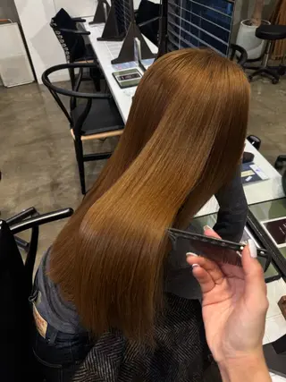 ロング 💖ケアカラー💖 assistant愛のヘアスタイル