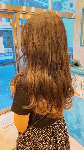 ロング hair relaxation DROP鶴見店所属・川島 優希のヘアスタイル