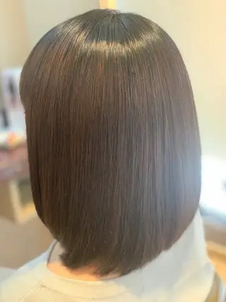 ミディアム 大島 裕也のヘアスタイル