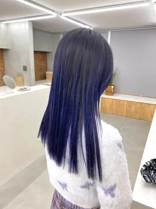 ロング カラー 村田 春歌のヘアスタイル