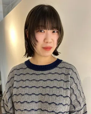 ミディアム Ata.所属・kubo nozomiのヘアスタイル