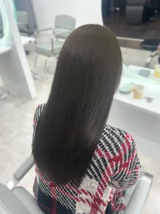 ロング カラー 武田 唯来のヘアスタイル