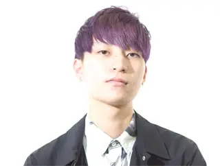 カラー メンズ 難波/心斎橋/ボブ/ 髪質改善/ハイトーンのヘアスタイル