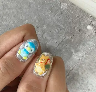 ネイル 東 千夏のネイルデザイン