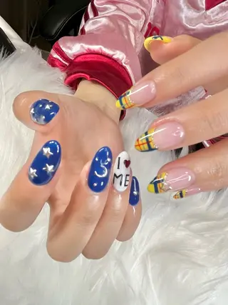 ロング ネイルサロン hanakoharuのネイルデザイン